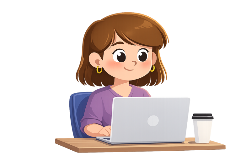 Pessoa organizando finanças